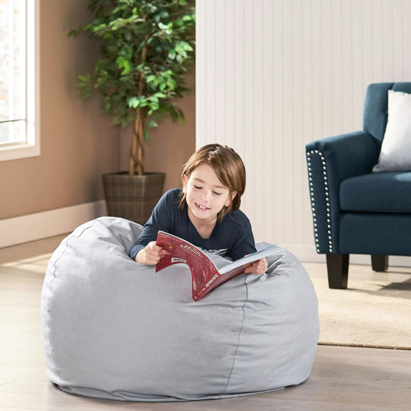 Fauteuil à billes en polyester polyvalent pour une détente ultime et une décoration intérieure