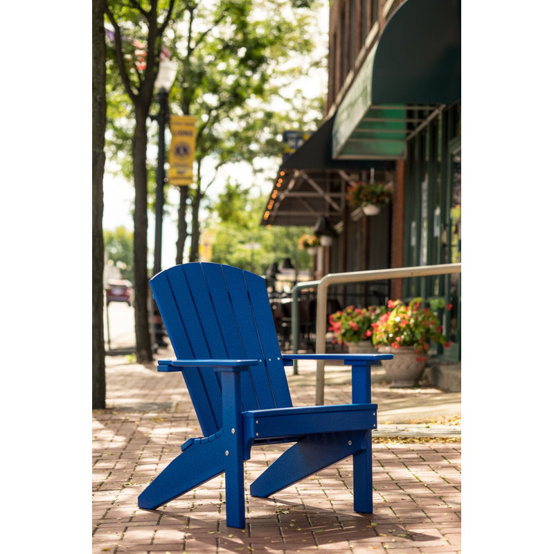 Chaise Adirondack Lakeside, Bleu