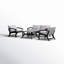 Daughtry 4 - Person Patio Conversation Sets with Cushions-1885553231