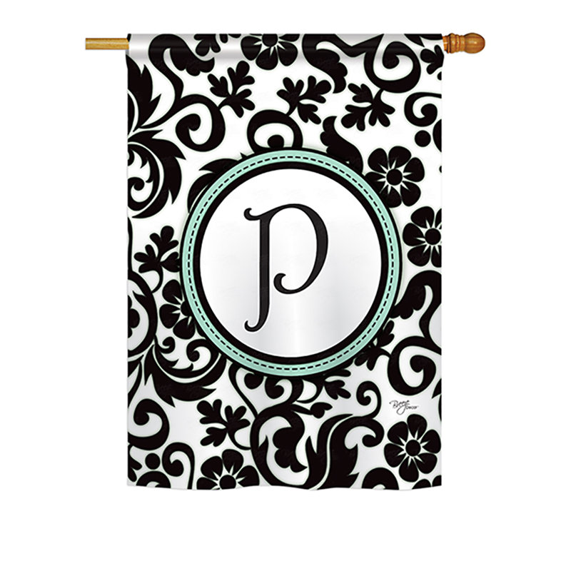 Drapeau de jardin en polyester Penfield, H 18,5 po x l 13 po, P