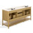 Kaplan 72" Double Sink Bathroom Vanity-678865058