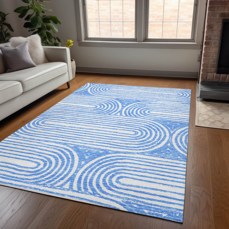 Tapis intérieur / extérieur Kinslee, Rectangle 2 pi 6 po x 3 pi 10 po