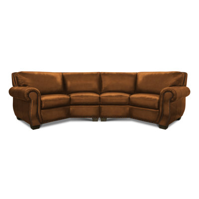 Canapé modulaire en cuir Rafael