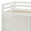 Lit mezzanine avec grande armoire intégrée, bureau-1135085069