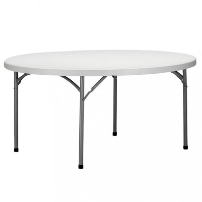 Moeshia Round Outdoor Dining Table - 120 cm W 120 cm D