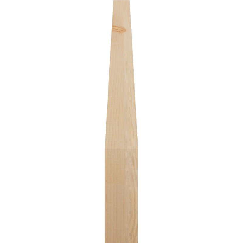 Attelle de genou olympique, Sapin de Douglas, H 36 po x l 3,5 po x P 36 po, Attelle lisse