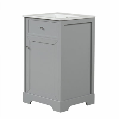 Bathroom Cabinet with Soft Closing Door
