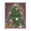 «Christmas Tree Fun Animals», estampe numérique, conception par Drew McInerney-353117730-353117733