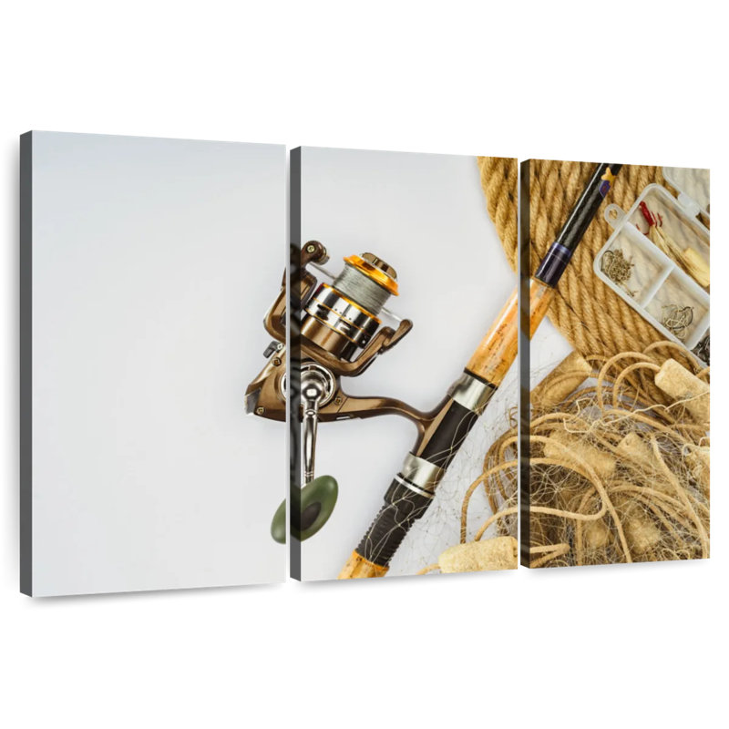 Fishing Rod And Net