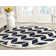 Deedie Hand Tufted Wool Geometric Rug