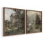 «Vintage Landscape XXXV», impression giclée sur cadre - ensemble de 2-1256487563-1256487561