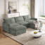 Canapé modulaire en U avec repose-pieds mobile Allan-1653318795