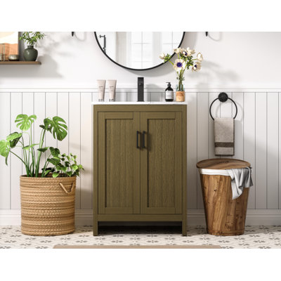 Ahner 24 inch Single Bathroom Vanity