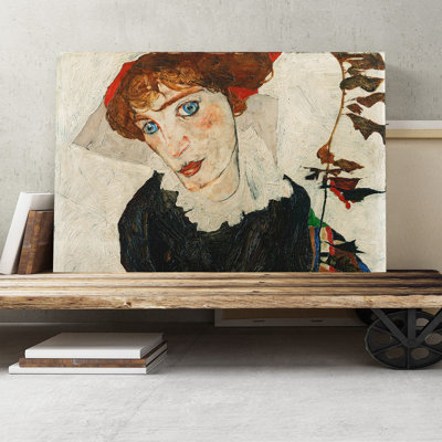 Egon Schiele - Wrapped Canvas Painting