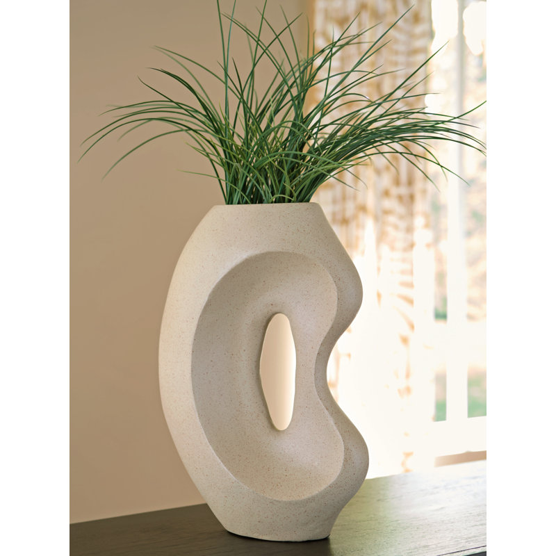 Vase Odion, H 16 po x l 11 po x P 6 po