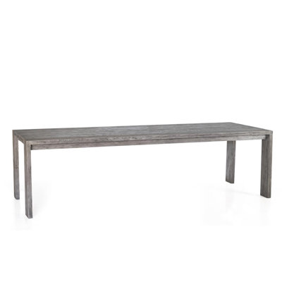 Extendable Teak Solid Wood Dining Table