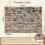 Papier peint adhésif auto-adhésif moderne pour mur de pierre l 96 po x H 69 po Peel and Stick-397351254