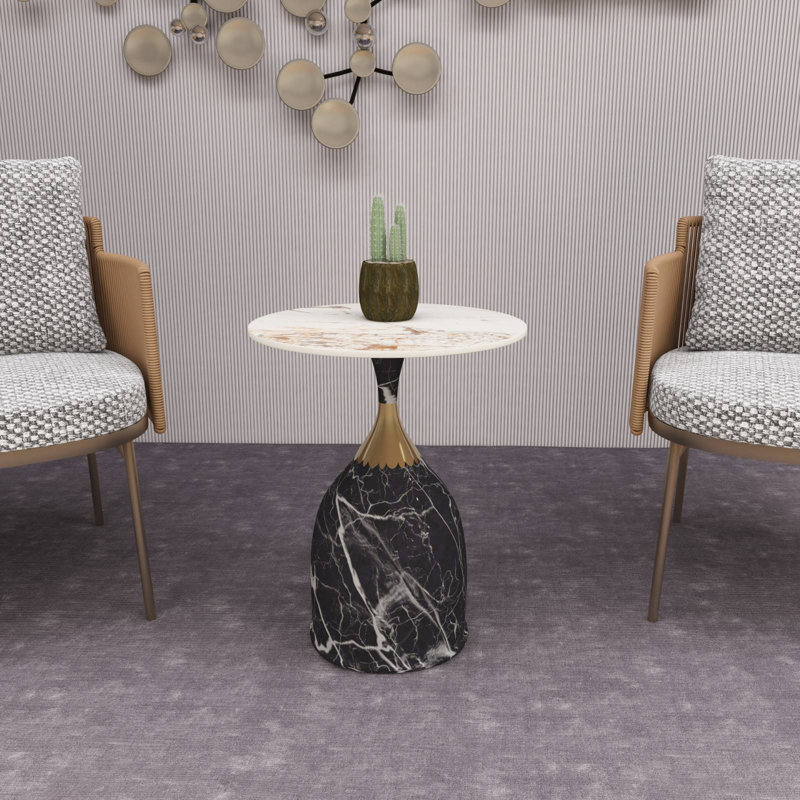 Table de bout Muyi, Gris