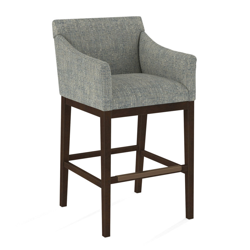 Upholstered Stool, 61650-33, Nutmeg