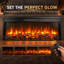 Rosalind Wheeler Black Electric Fireplace Insert-1371809534