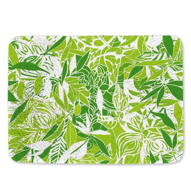 Tapis de bain en microfibre / microsuède, L 17 po x L 24 po