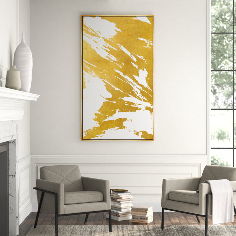 Move Like Wind II Print by Jean Kenna, 71.5" H x 41.5" W x 1.5" D, Image Brush Gel 