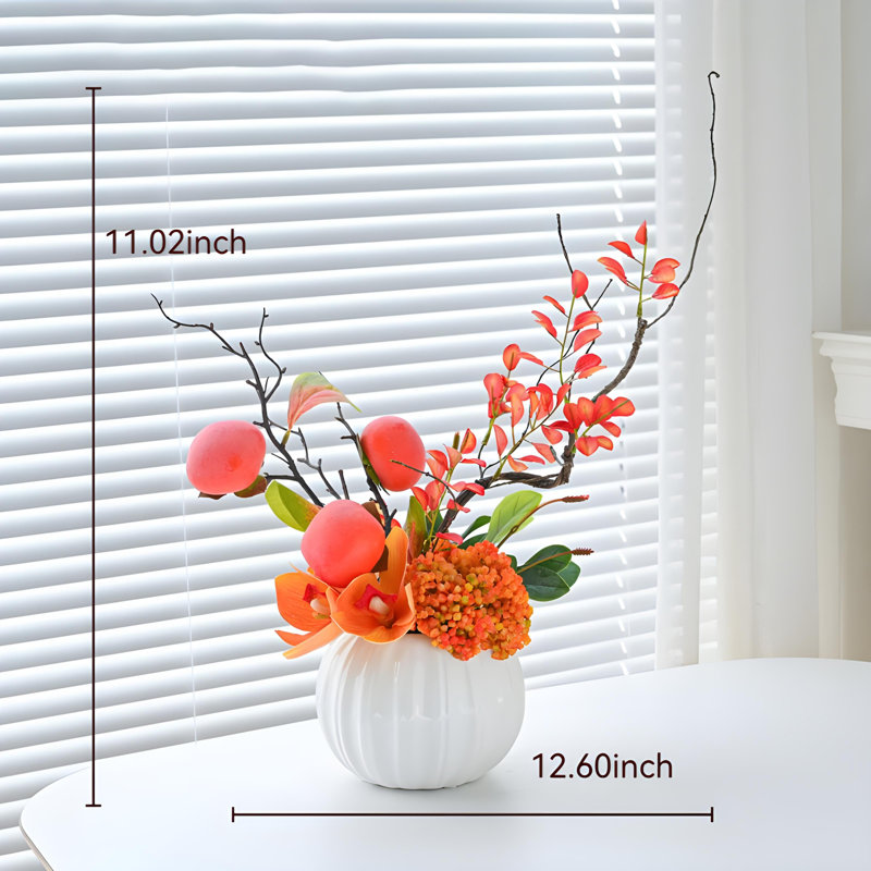 Ornements de fleurs simulées