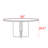 French style vintage solid wood dining table-107770215