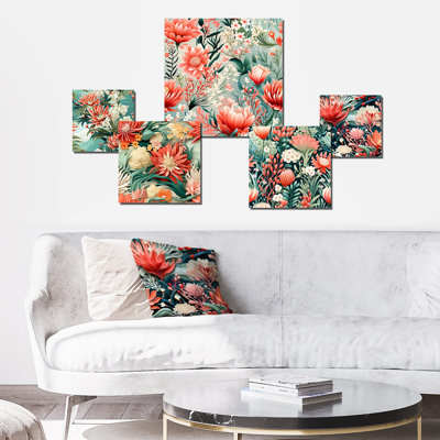 Langmann - Floral Wall Art Set Of 5
