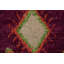 Tapis oriental marocain en peluche fait à la main 9 x 13