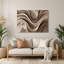 Art mural gris Biomorphic Abstraction 4-1944576672