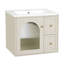 Ensemble de meuble-lavabo mural pour petit espace-260495559