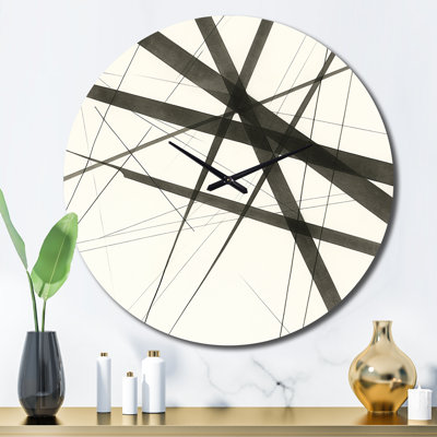 Idelma - Abstract Shapes Wall Clock