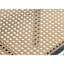 Alecsis Glass Top Metal Base Dining Table