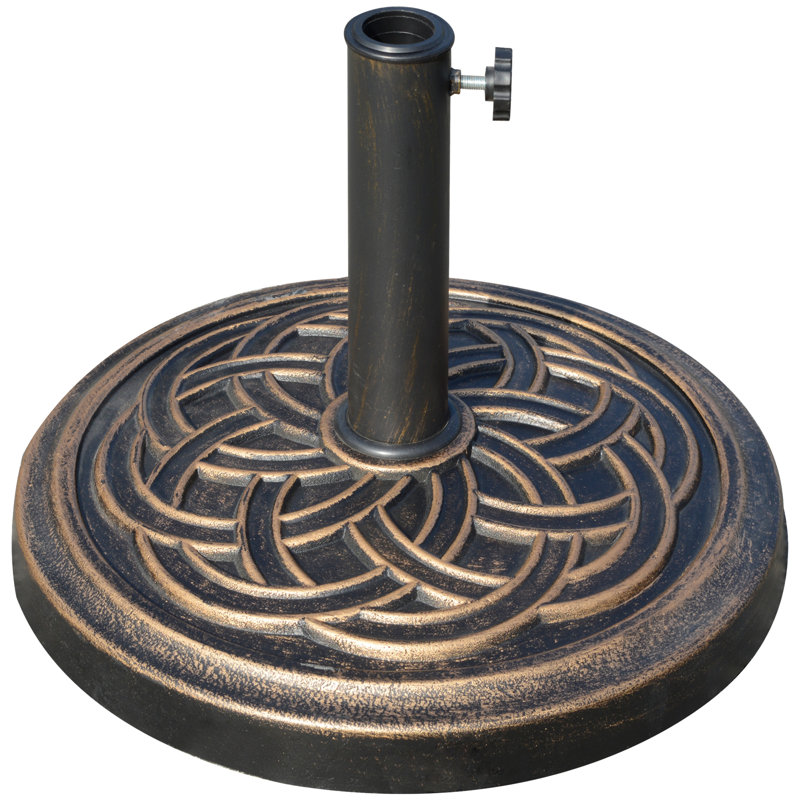 Base de parasol en résine Thaddeus
