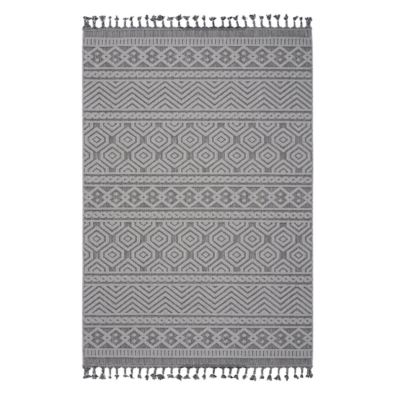 Collection  Indoor/Outdoor Area Rug, Rectangle 5'3" x 7'6"