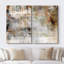 "Abstract Abstract Paint", reproduction d'art sur toile-87607268-87607266