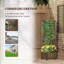 Outstanding Wooden Raised Garden Bed with Trellis for Various Plants