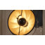 Lampe trépied transitionnelle noire 1 lumière 