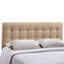 Tête de lit rembourrée en tissu Emily de Modway-122135062-122135067