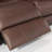 Genuine Leather Non-Power Reclining Sofa With Drop Down Table,Stainless Steel Cupholders And Magazine Bag