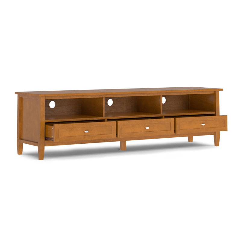 Meuble télé bas 72 po Warm Shaker