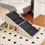 Rampe et escalier pliable pour chien 2 en 1, 22,83 pouces de hauteur, surface antidérapante, idéale pour les grands, moyens et petits chiens, repose-pieds divisé pour un rangement facile