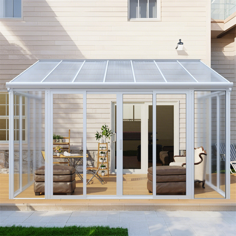 Outdoor 14ft×10ft Steel Frame Weather-Resist Storage Shed  with Lockable Door ,Rust-Proof,Easy Assembly