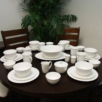 Ophelia & Co. Honora Porcelain China Dinnerware Set - Service for 4 &  Reviews
