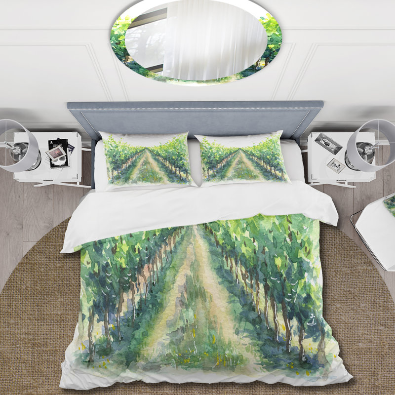 Ensemble de housse de couette Traditional, Housse de couette simple + 1 taie décorative stan