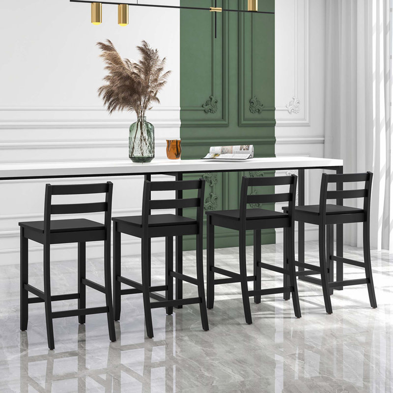 Nekkar Counter Stool, Black