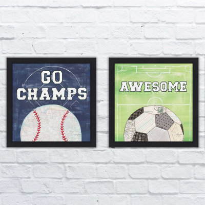 2 - Piece Framed Art