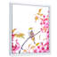Oiseau sur une fleur de cerisier - Photographie sur toile-59760048-59760050
