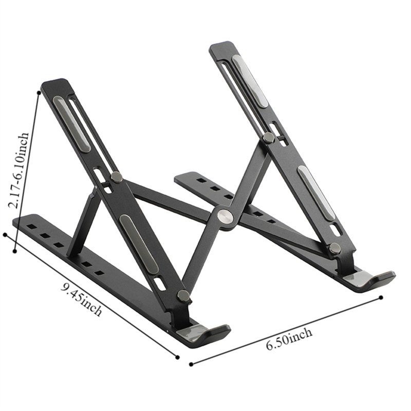 Support pour ordinateur portable, Noir